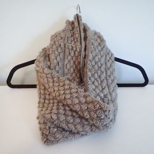 Taupe Infinity Scarf